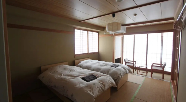 Четырёхместный номер Standard Alpine Villa Nozawa