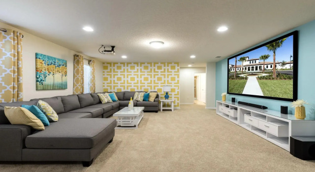7BR Disney Getaway w Games Projector Pool SPA
