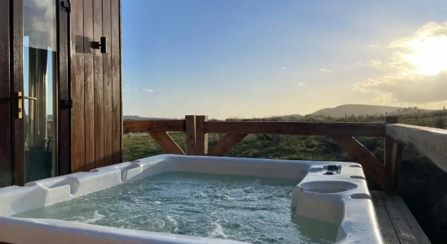 Luxury Lodge with hot tub (Shepherd¿s Rest)