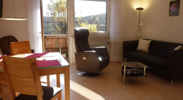 Номер Standard с 2 комнатами с видом на горы Apartmenthaus Sonnenschein - Chiemgau Karte