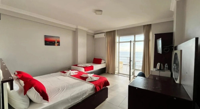 Luksusowy pokój z widokiem na morze Deniz Otel
