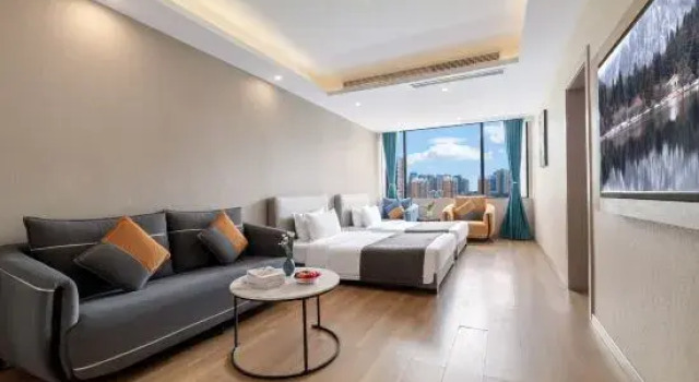 Люкс c 1 комнатой Yunshangli Garden Hotel
