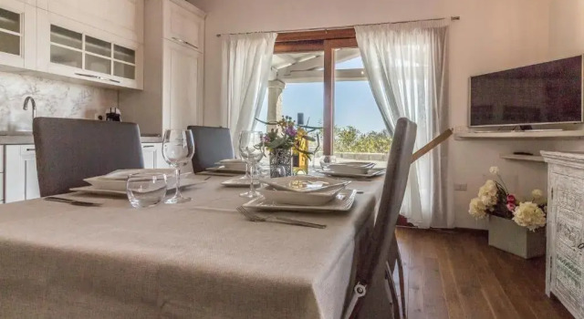 Villa with 4 bedrooms in Cala Ginepro with wonderful sea view private pool enclosed garden 5 km from the beach