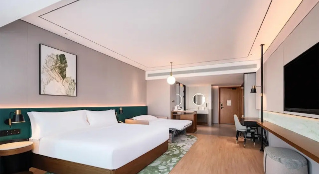 Двухместный номер Deluxe Hilton Garden Inn Taiyuan Jiefang Road