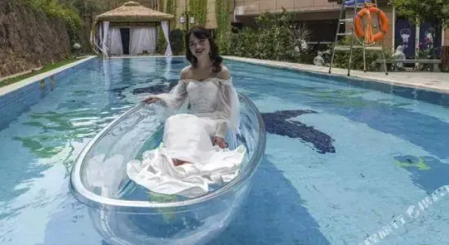 Jinsha Hot Spring Hotel, Book Hotel Hoteller i Lishui med pool, Swimmingpool