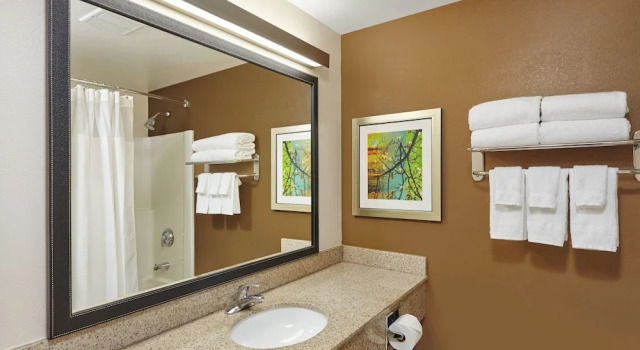 Люкс c 1 комнатой Fairfield Inn and Suites Chicago Lombard