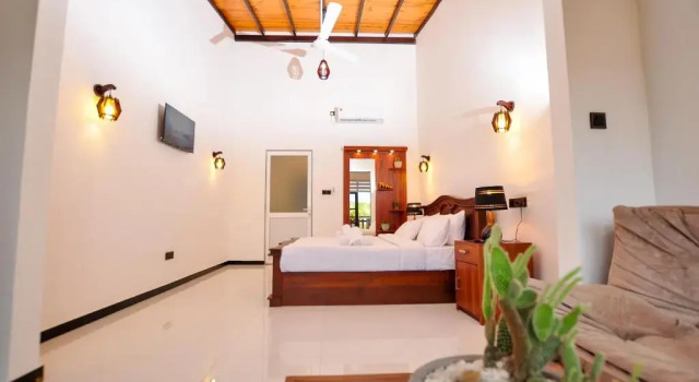 Двухместный номер Deluxe с балконом Sachinro Hotel Mirissa