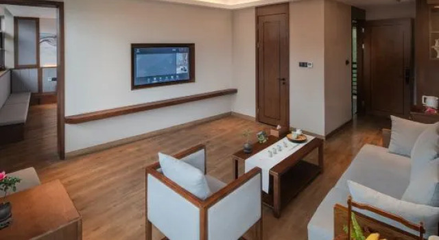 Люкс с видом на озеро Reclusive Bishan Night Mooring Xiuhu Resort Hotel