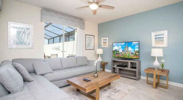 Коттедж Ravishing Four Bd w Pool Close to Disney 4947