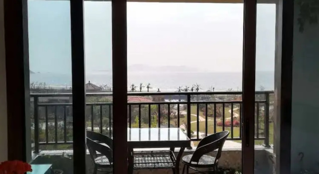 Двухместный номер Deluxe с видом на море Tianyue Bay Bihai Lantian