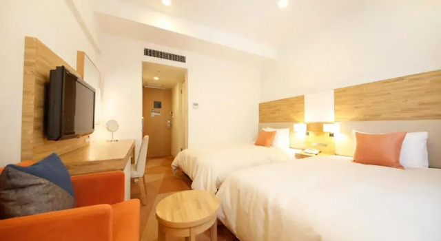 Двухместный номер Superior Sotetsu Fresa Inn Nagano-Zenkojiguchi