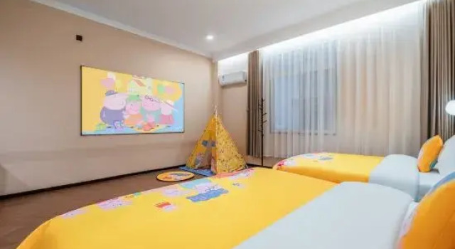 Семейный люкс LANYU·3100 private hot spring graden hotel
