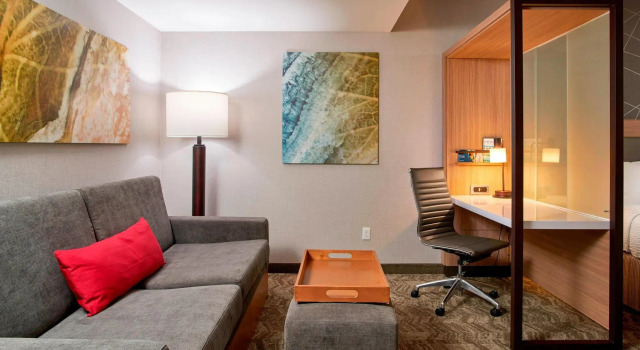 Двухместный люкс SpringHill Suites by Marriott Dayton Beavercreek