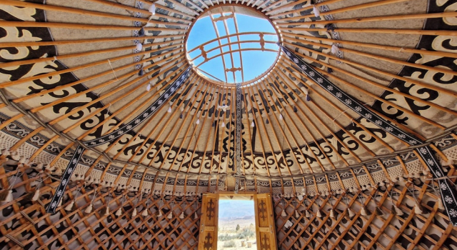 Трёхместный номер Standard Глэмпинг Agat Yurt Camp
