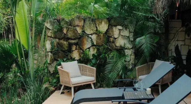 Двухместное бунгало Premium Aldea Coba a Comfortable Sleep in the Jungle