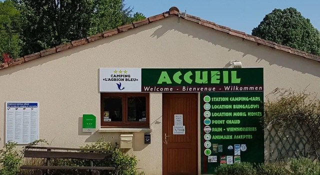 Camping l'Agrion Bleu - Bungalow, Reserva ahora Camping Saint-Martial-de-Valette Aquitania