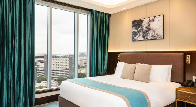 Двухместная студия Blossom Hotel Houston, Curio Collection by Hilton