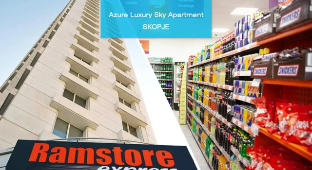 Azure Luxury Sky Apartment, Rezerwuj Apartament Hotele w Skopje z parkingiem, Parking