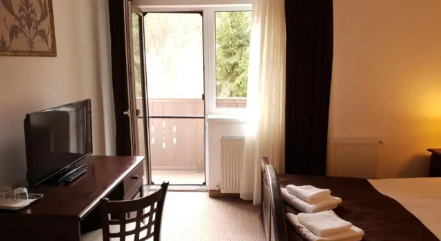 Двухместный номер Standard с балконом Hotel Popasul Regelui Transalpina