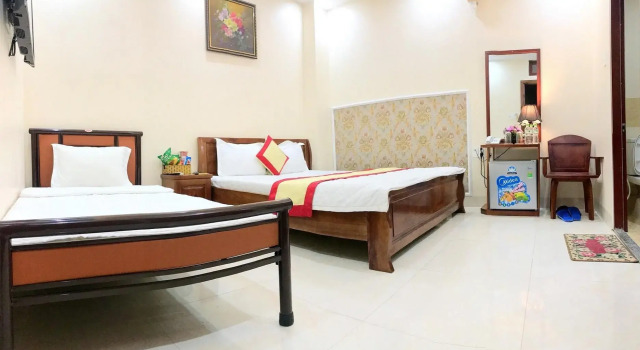 Четырёхместный семейный номер Standard Biển Vàng Vũng Tàu Hotel