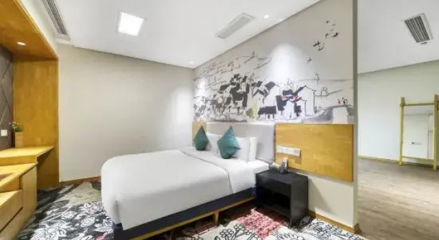 Люкс Business Tongxiang Wanxianghui Xincheng Elegant Residence Hotel