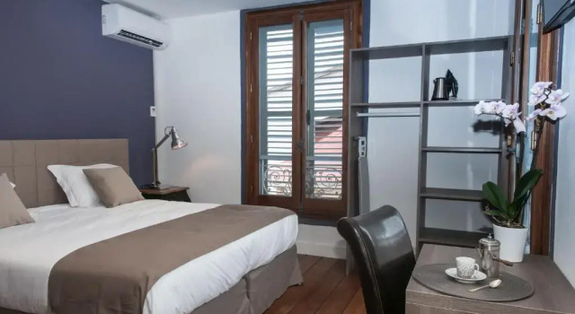 Двухместный номер Standard с балконом и с красивым видом из окна Hôtel des Palmistes