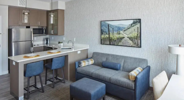Двухместный люкс c 1 комнатой с балконом Hotel Trio Healdsburg