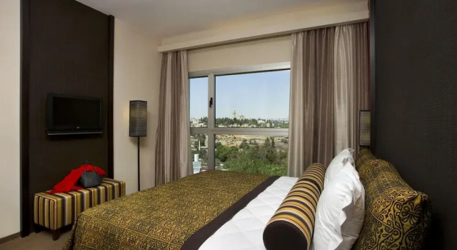 Номер Deluxe с видом на город Dan Boutique Hotel Jerusalem
