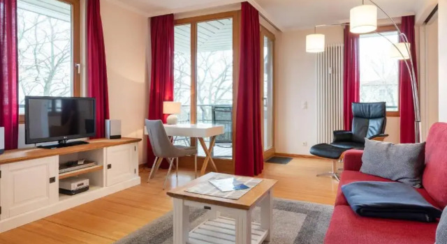 Kaiservillen Heringsdorf - Appartement mit 1 Schlafzimmer und Balkon D233, Book Apartment Heringsdorf Usedom