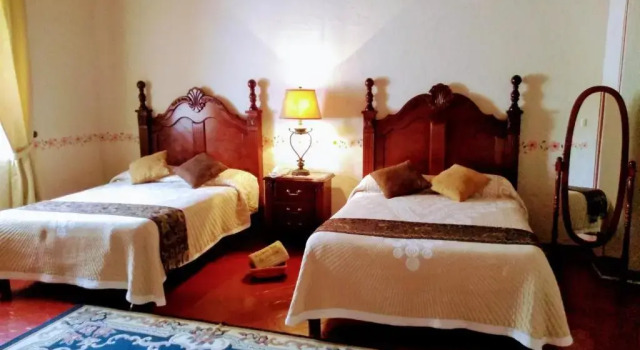 Двухместный номер Deluxe Hotel Spa Hacienda Real la Nogalera
