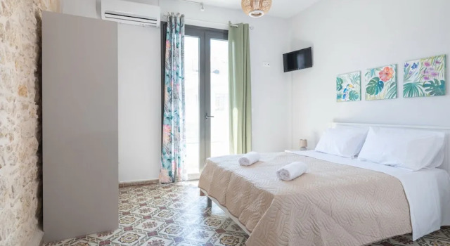 Апартаменты с 2 комнатами с балконом Heraklion s Heart Apartment
