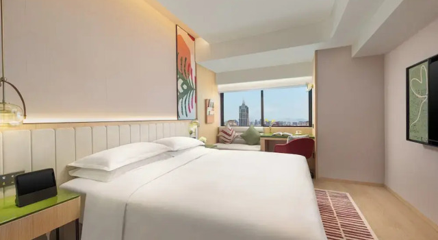 Двухместный номер Standard с видом на город 上海武宁筑格酒店Atwell Hotel by IHG