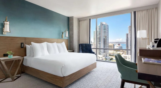 Двухместный номер High Floor Carte Hotel San Diego Downtown, Curio Collection By Hilton
