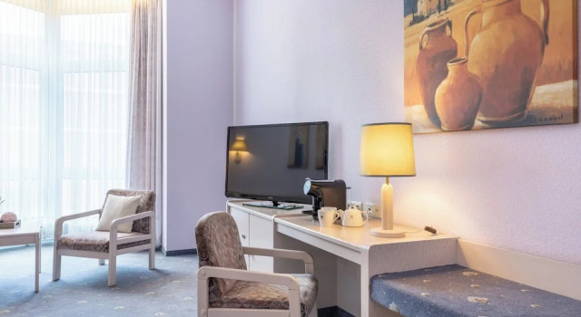 Одноместный номер Comfort с балконом Hotel Elisenhof Mönchengladbach