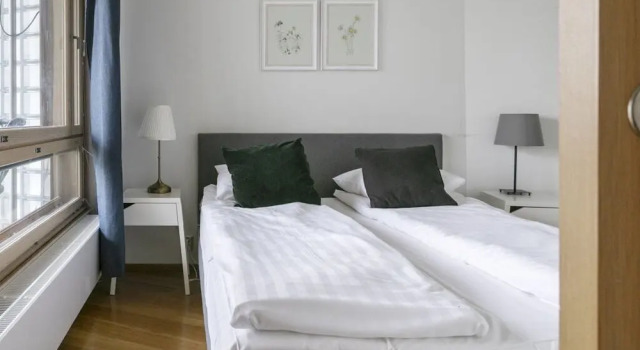 Двухместные апартаменты Deluxe с балконом и с видом на город 2ndhomes 1BR apartment in Kamppi Center with Sauna and Balcony
