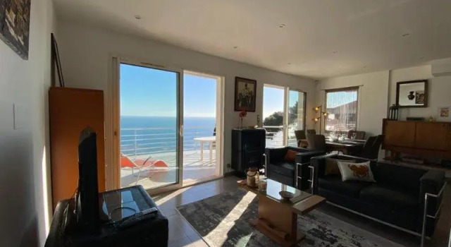 Vue mer.Tranquilité.Cap d'Ail à 10 mn de MONACO, Prenota Appartamento Monaco 