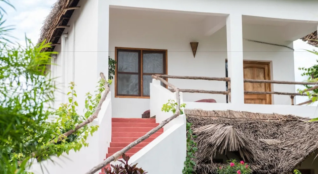 Люкс с видом на сад Отель Villa Kiva