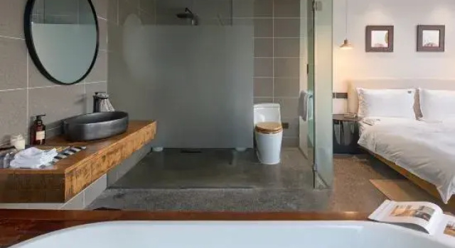 Люкс с видом на озеро Qingjing Qiandao Lake Hostel