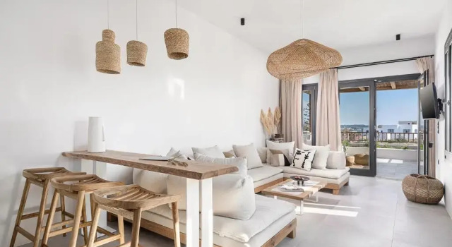 Двухместный люкс Deluxe Athina Milos Suites