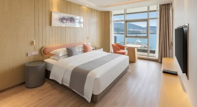 Люкс Executive с видом на море Jinhai Argyle Resort Weihai