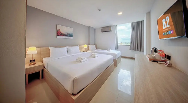 Номер Deluxe B2 Sisaket Boutique & Budget Hotel