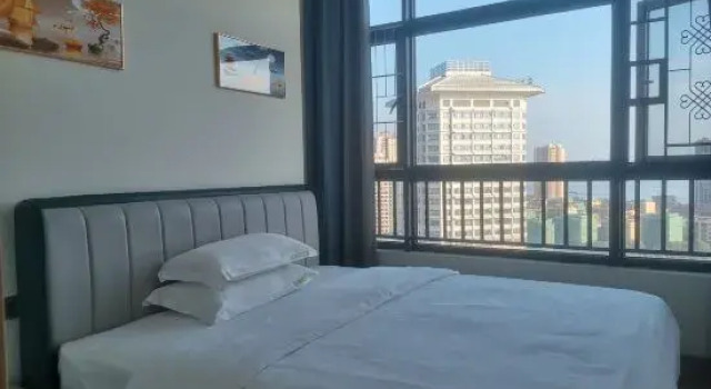 Двухместный люкс c 1 комнатой с видом на реку Qingyuan My Apartment (Zhongshan Park Century Hui Branch)