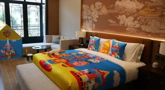 Семейный тент Huanghai Hotel（No.2 Bathing Beach Fisherman's Wharf Scenic Area Hotel）