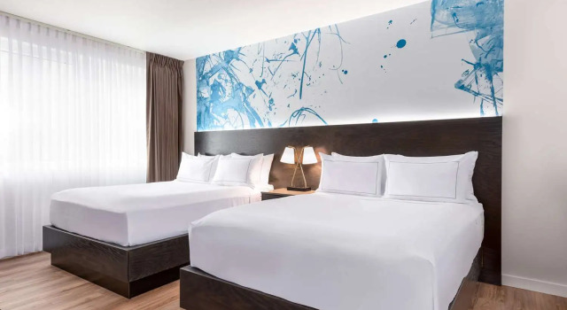 Четырёхместный номер Standard Holman Riverfront Park Hotel Salem, Tapestry By Hilton