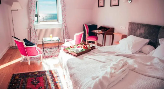 Двухместный номер Classic с видом на море Hôtel de la Plage