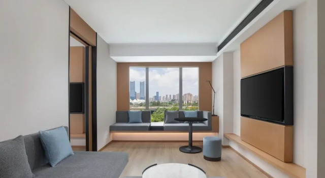 Люкс Grand c 1 комнатой с видом на озеро Fairfield By Marriott Changsha Yuelu
