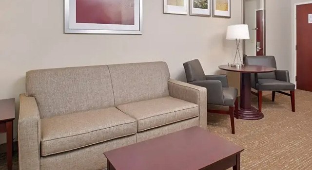 Четырёхместный люкс Holiday Inn Express Hotel & Suites Lafayette by IHG