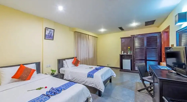 Двухместный номер Deluxe Lin Ratanak Angkor Hotel