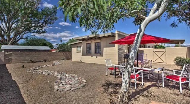 Коттедж Tranquil Tucson Home w/ Yard - Walk to U of A