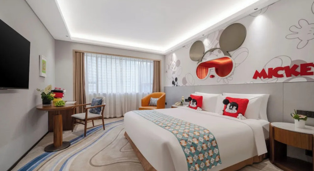 Двухместный номер Parent-Child Art Grand Skylight Hotel Shenzhen Zhonghang Futian Huaqiang North Branch